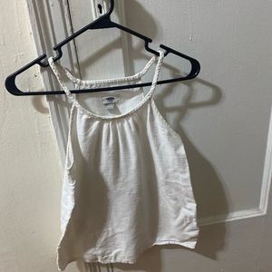 100% Cotton Sleeveless Crop Top